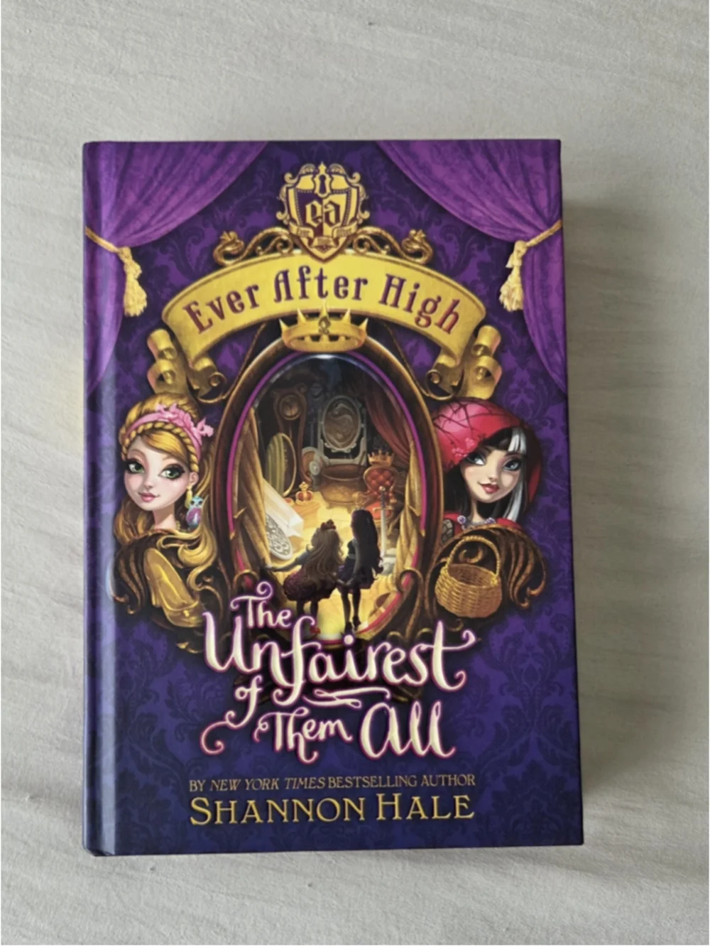 Ever After High The Unfairest of Them All Book Purple Gold One Size